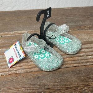 Garanimals Sparkly Silver Kids Dress Shoes